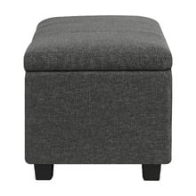 Birch Storage Ottoman Bench